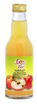 Eos Bio Сок Яблочный, стеклянная бутылка, 700 мл, Eos Bio - фотография № 2