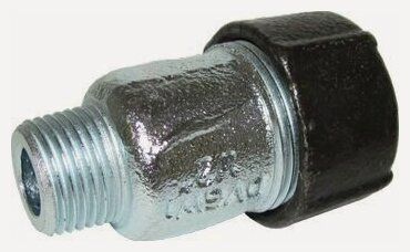 Изображение товара GEBO Муфта для стальных труб НР 1/2" сталь