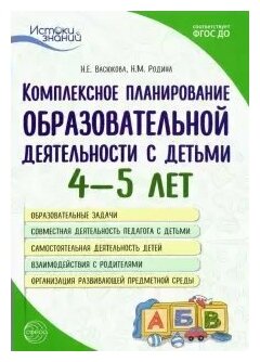 Комплексное планирование образовательной деятельности с детьми 4—5 лет - фото №2