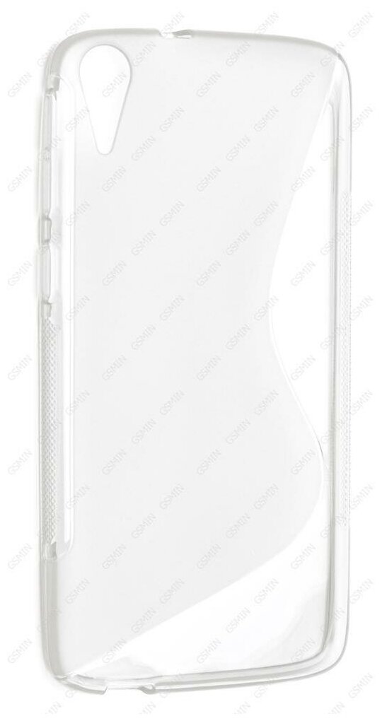 Чехол силиконовый для HTC Desire 828 Dual Sim S-Line TPU (Прозрачно-Матовый)