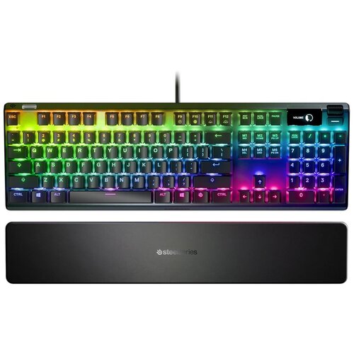 Клавиатура Steelseries Apex Pro US механическая черный USB for gamer LED 2439600₽