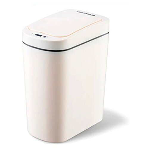 Умное мусорное ведро Xiaomi Ninestars Waterproof Sensor Trash Can 7 L DZT-7-2S (Cream)
