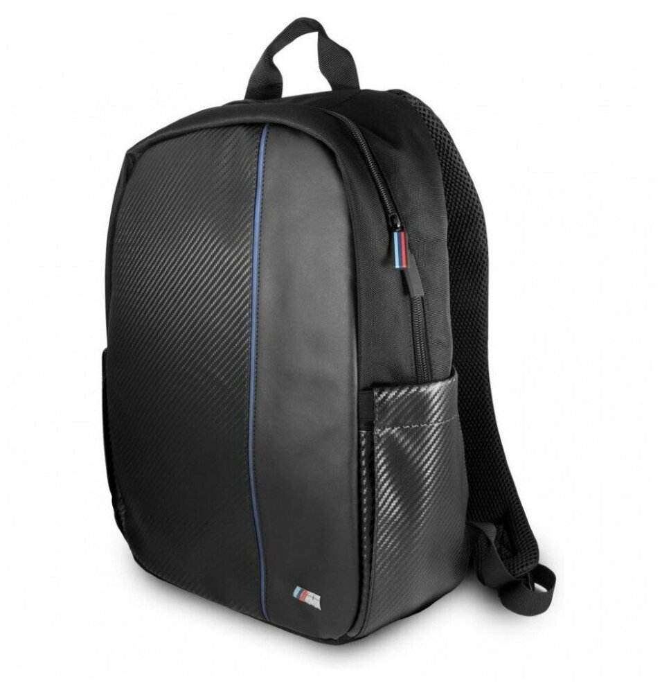 Рюкзак CG Mobile BMW M Collection Computer Backpack Compact для ноутбуков 15" цвет Карбон/Синий (BMBPCO15CAPNBK)