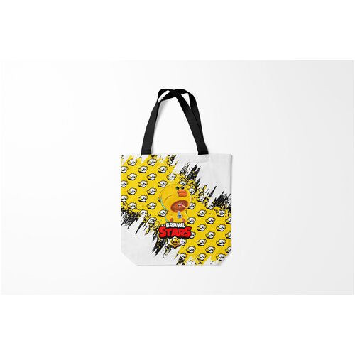 фото Сумка-шоппер / 40х40 см / геймерам / brawl stars sally leon. burnettie