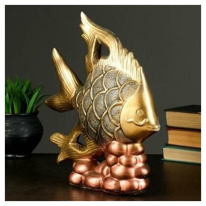 Копилка"Золотая рыбка" большая, 28х8х32см Хорошие сувениры 4427464 .