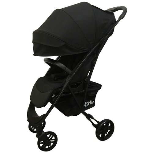 Коляска прогулочная Keka Voxy, черный/черная рама