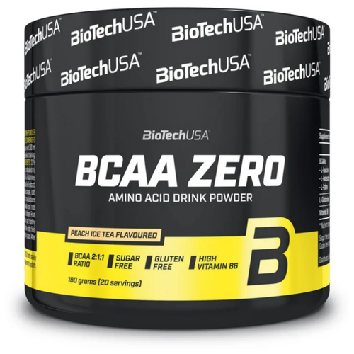 Аминокислотный комплекс BioTechUSA Zero, персиковый чай, 180 гр. biotechusa bcaa glutamine zero 480 гр апельсин