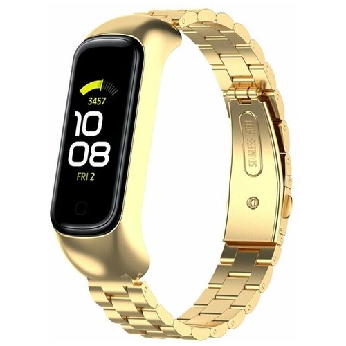 Стальной браслет для Samsung Galaxy Fit 2 SM-R220 золото 119900₽