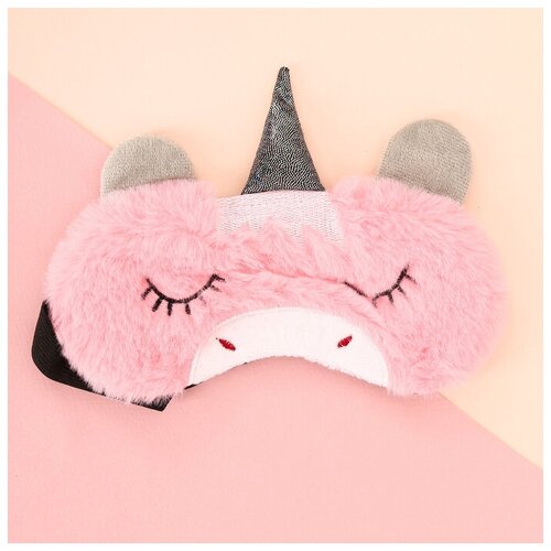 фото Маска для сна , розовый нет бренда