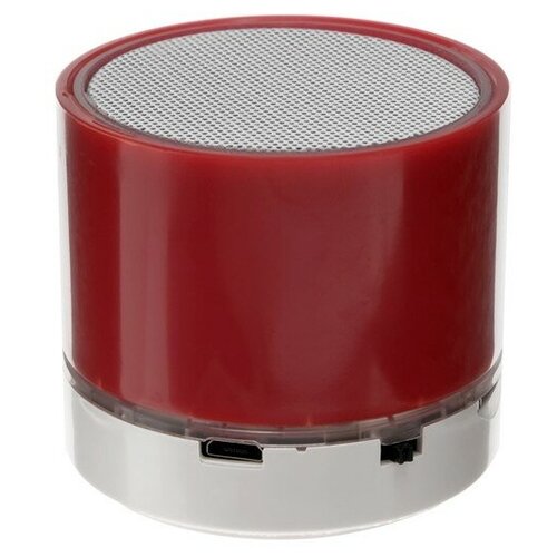 Портативная колонка LuazON LAB-10 3 Вт 520 мАч microSD красная 108100₽