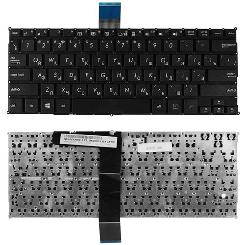 Клавиатура для ноутбука Asus X200CA, X200, X200L, X200LA, X200M, X200MA клавиатура для ноутбука asus x200ca x200 x200l x200la x200m x200ma