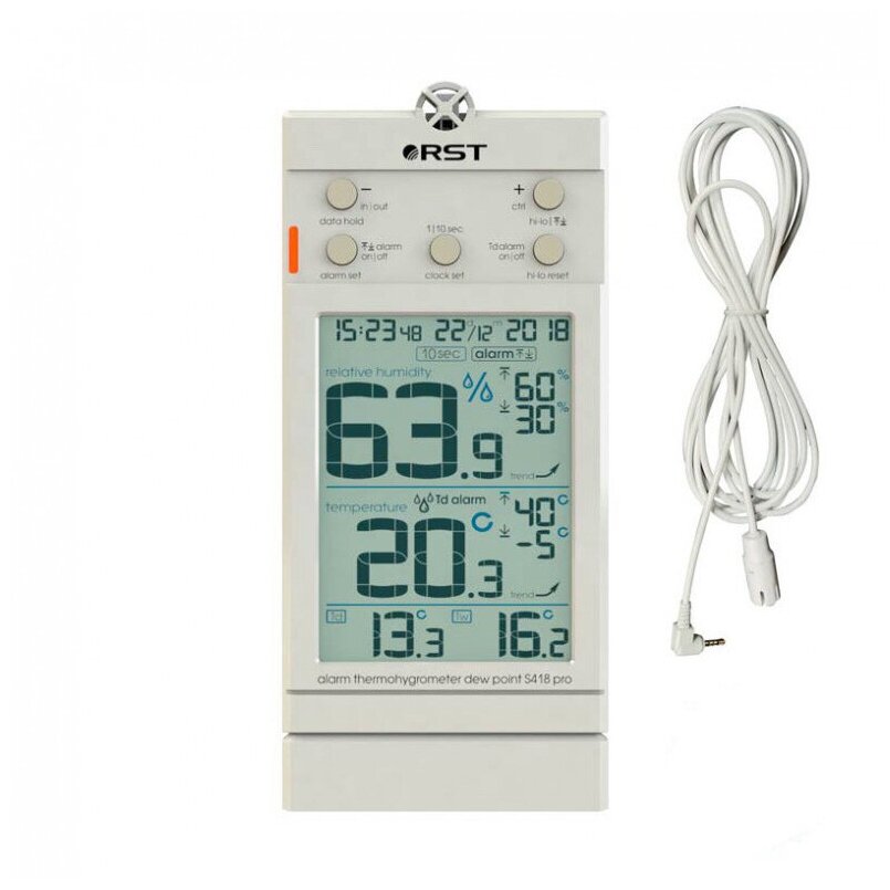 Термогигрометр RST S419 pro, внесен в Госреестр СИ РФ (RST02419)