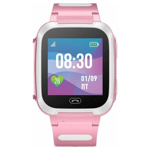 Детские смарт-часы Jet KID FRIEND розовый белый 325300₽