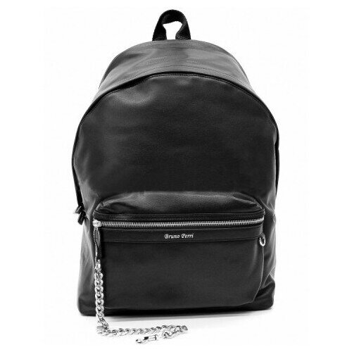 фото Рюкзак кожаный bruno perri 2049-1/1 черный