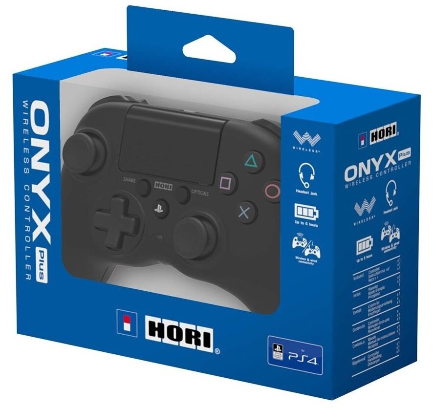 Контроллер HORI Геймпад беспроводной Onyx Plus для PS4 / PC