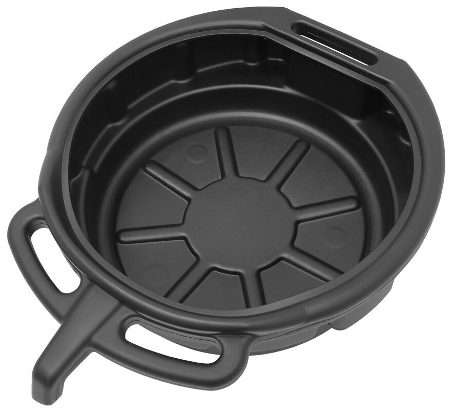 фото Поддон для слива масла со сливным носиком 15л пластиковый / Поддон для сбора масла / Ванна для слива масла / Поддон для замены масла