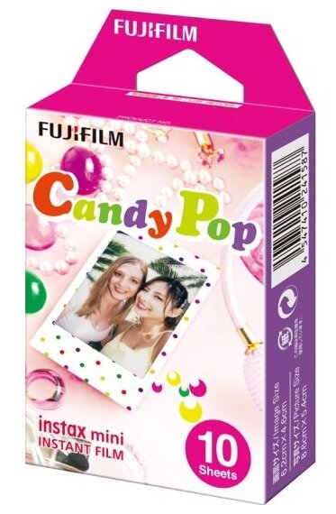 Картридж для камеры Fujifilm Instax Mini Candy Pop (10 снимков)