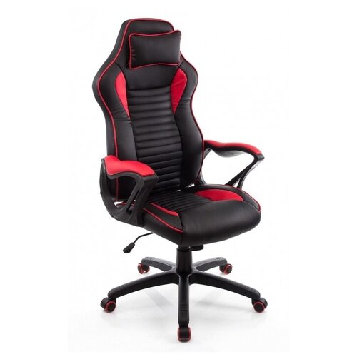 Компьютерное кресло Leon красное / черное