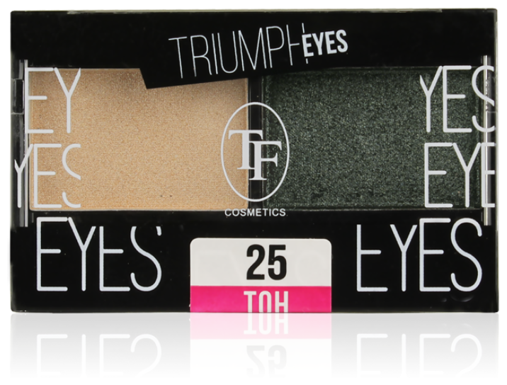 TF Cosmetics Тени для век Eyes 25 песочный и серо-коричневый