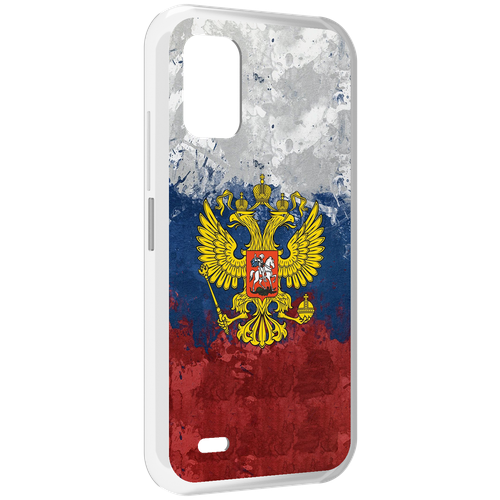 Чехол MyPads герб-России для UMIDIGI Bison GT2 / GT2 Pro задняя-панель-накладка-бампер