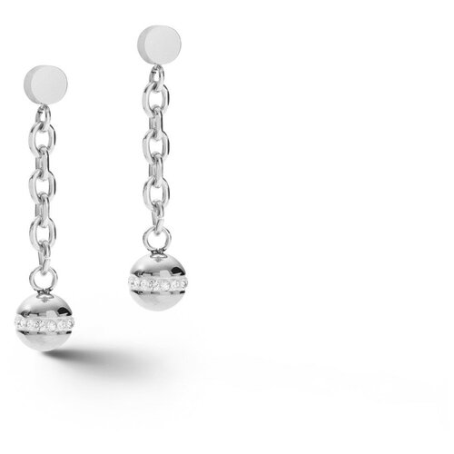 Серьги Coeur de Lion, серебряный