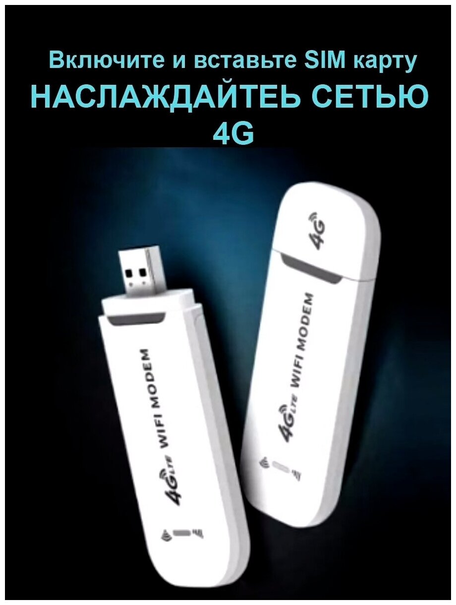 Модем 4G + Wi-Fi