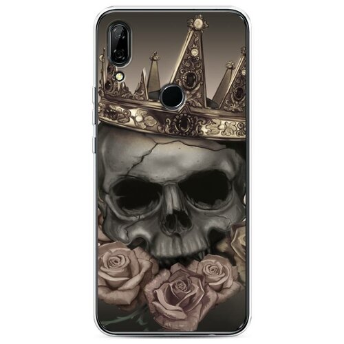 фото Силиконовый чехол "череп 22" на huawei p smart z / хуавей п смарт z case place
