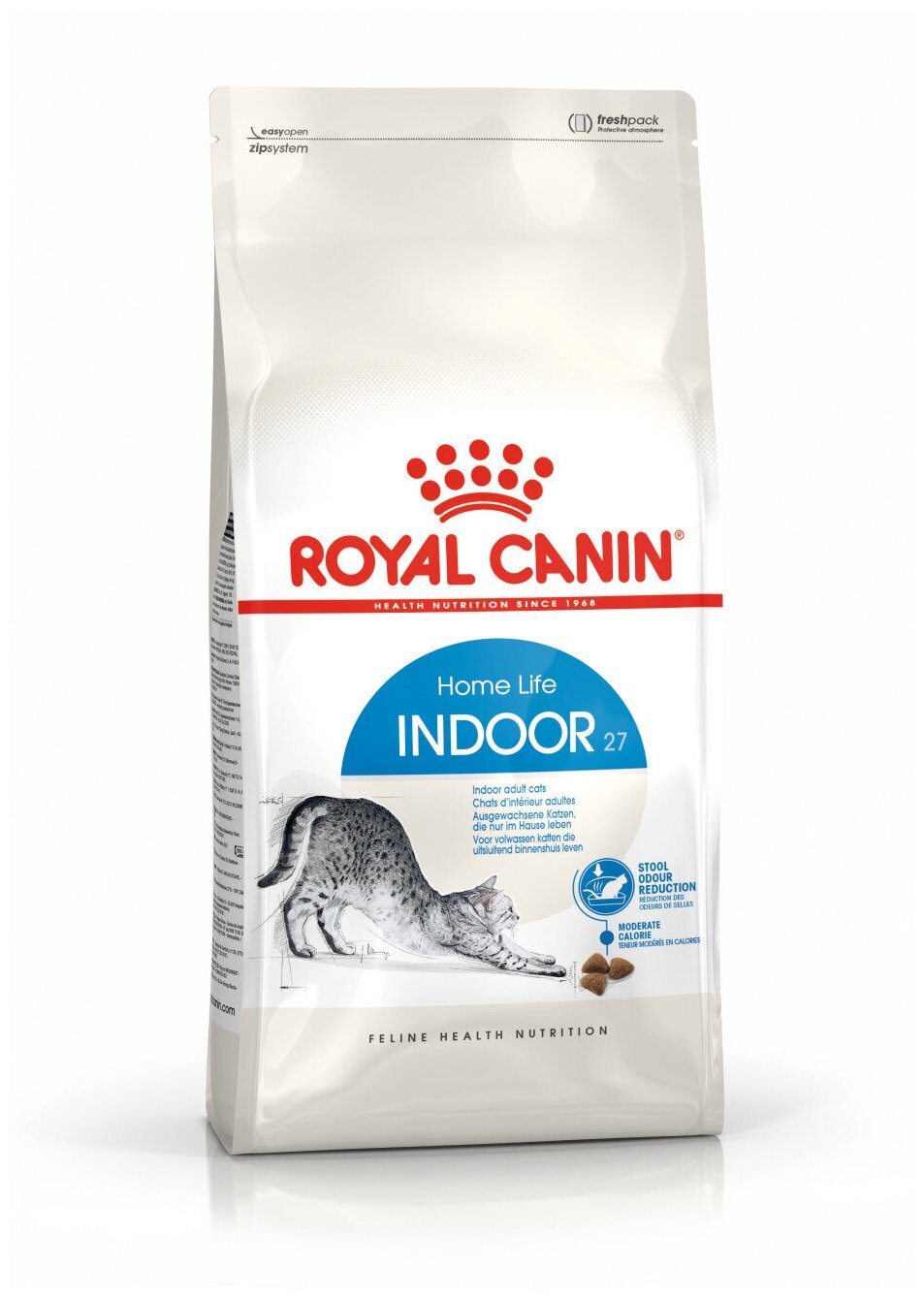 Royal Canin Indoor 27 - Роял Канин сухой корм для кошек ,живущих в помещении 400гр