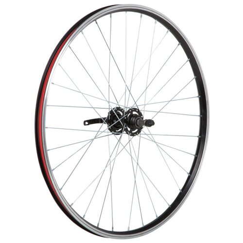 фото Колесо заднее stg 24" 32 с д/о, втулка сталь v-brake экс-к, пром подшип, под трещетку