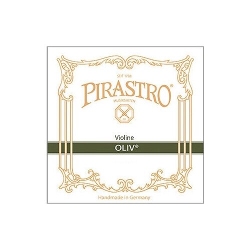 Набор струн Pirastro Oliv Violin 211241, 1 уп. 411221 ля obligato violin a отдельная струна ля для скрипки pirastro