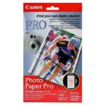 Canon PC-101S (Photo Paper Pro) глянцевые карточки с отрывным перфорированным краем A6, 270 г/м2, 20 л. - изображение