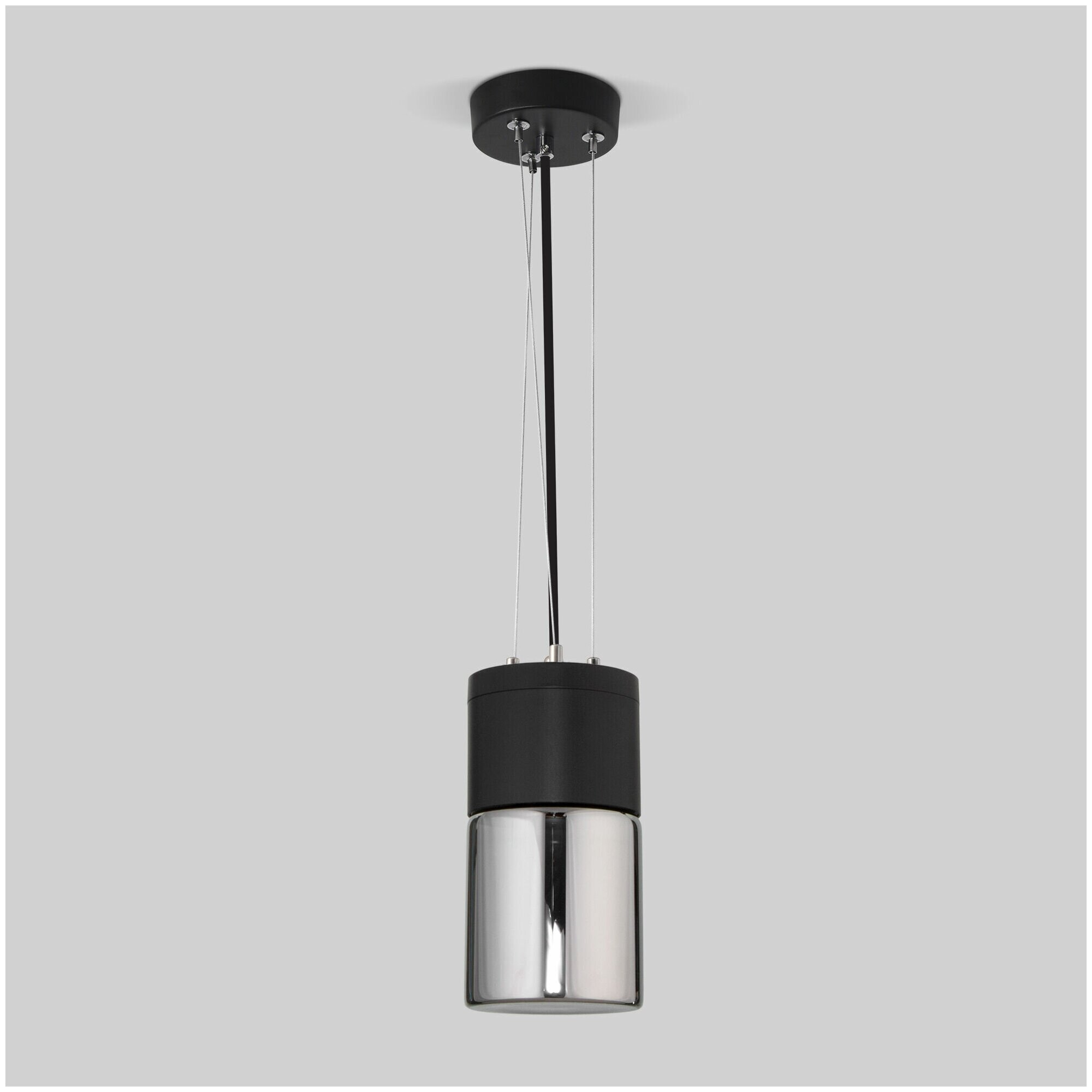 Уличный подвесной светильник Elektrostandard Roil 35125/H цвет чёрный IP54