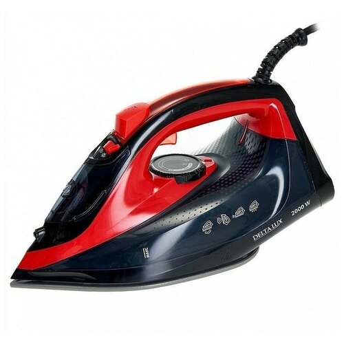 Утюг Delta Lux DE-3000 Black-Red 133300₽