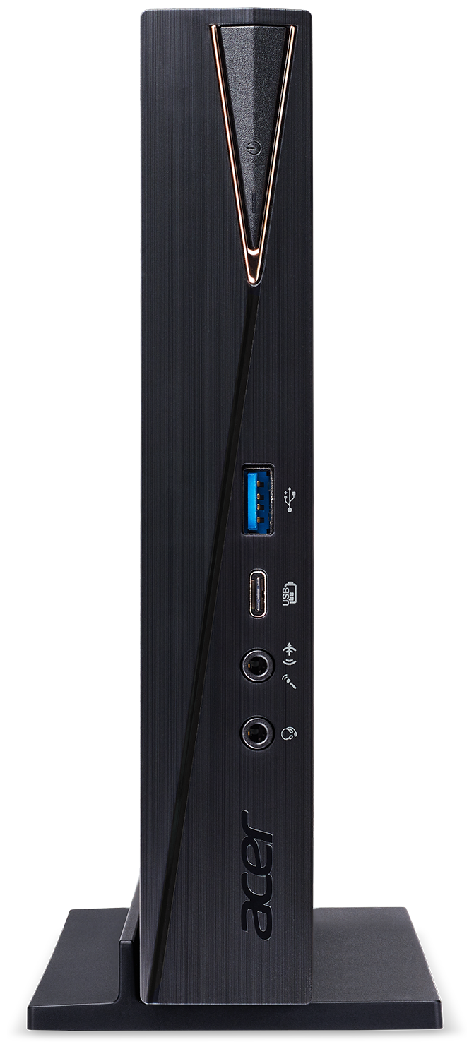 Неттоп Acer Revo RN86 DT.BESER.00C Slim-Desktop, Intel Core i3-9100T, 8 ГБ RAM, 256 ГБ SSD, Intel UHD Graphics 630, ОС не установлена, 65 Вт, черный