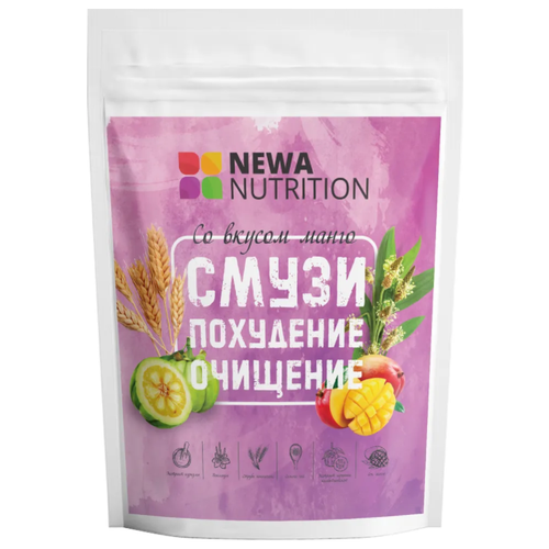 Смузи для похудения и очищения организма со вкусом манго, Newa Nutrition