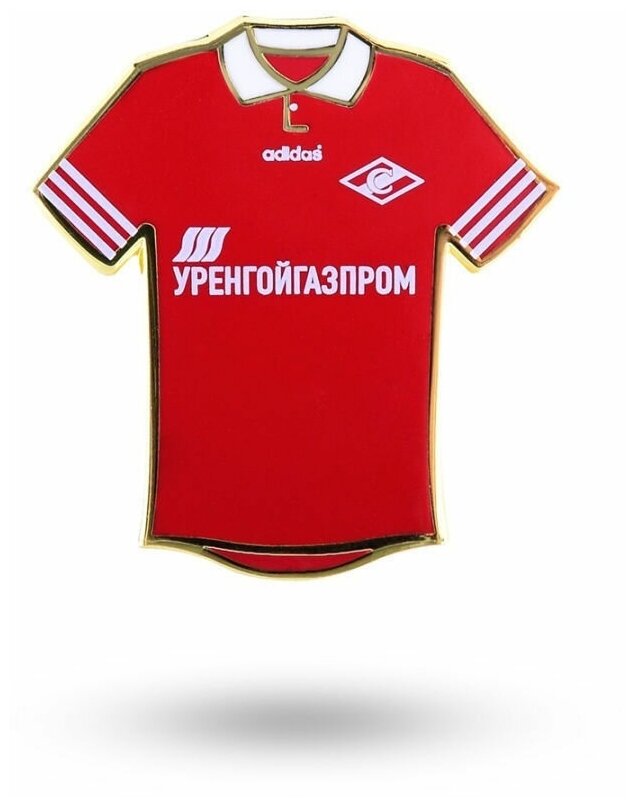 Spartak Moscow FC, Атрибутика для болельщиков Спартака ФК, Значок Спартак Форма Уренгойгазпром