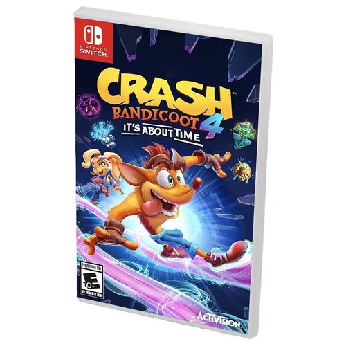 ps4 игра activision crash bandicoot 4 это вопрос времени Nintendo Switch Crash Bandicoot 4: Это Вопрос Времени (русские субтитры)