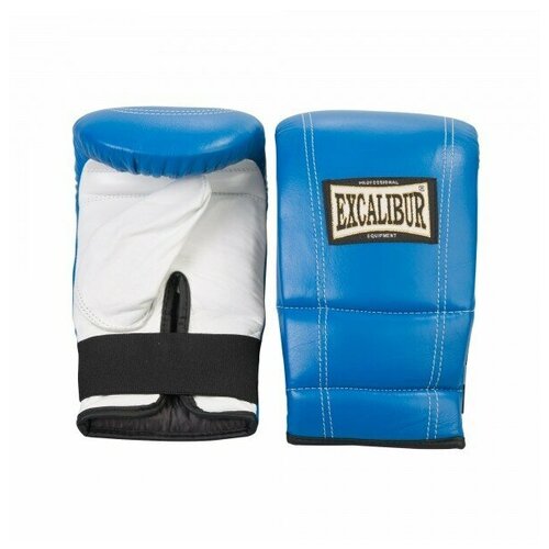 фото Перчатки снарядные excalibur 603/02 blue/ice буйволиная кожа s