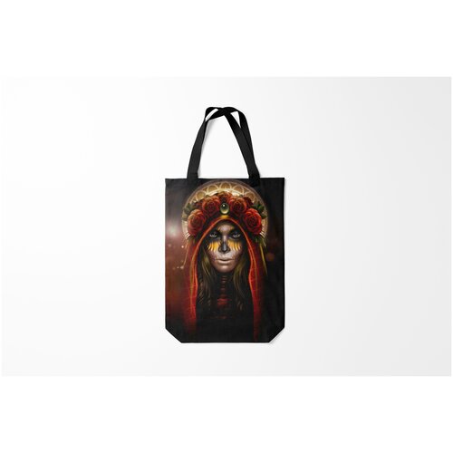 фото Сумка-шоппер / 31х42 см / тренды / разные цветочная богиня burnettie