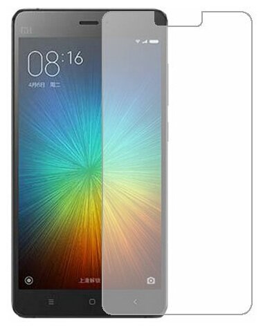 Xiaomi Mi 4s защитный экран Гидрогель Прозрачный (Силикон) 1 штука