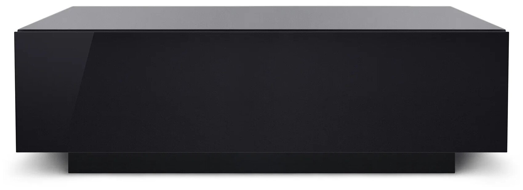 Тумба под телевизор MetalDesign MD 651, ШхГхВ: 150х42х45 см, цвет: черный - фотография № 1