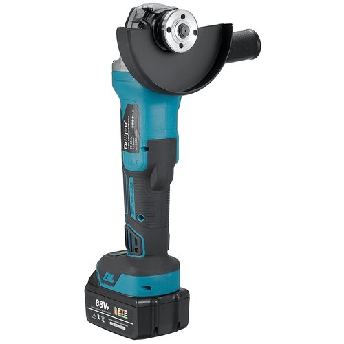 Аккумуляторная углошлефовальная машинка болгаркас мощным аккумулятором 579900₽