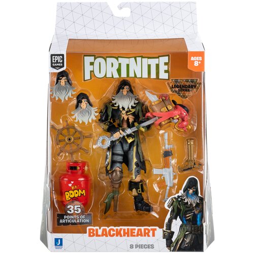 Fortnite - Фигурка Blackheart - Skeleton с аксессуарами (LS) фигурка funko pop fortnite blackheart