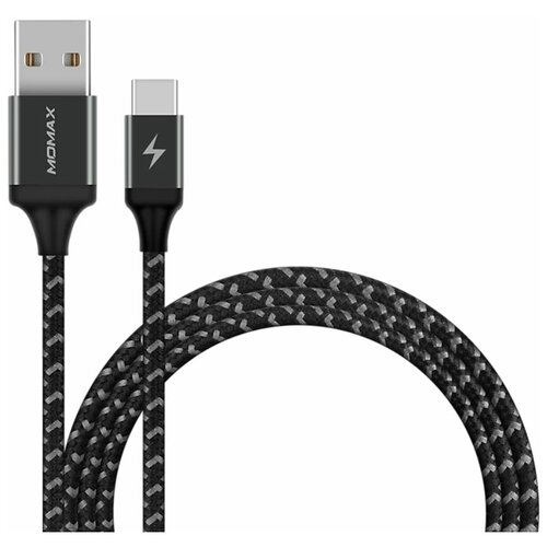 Кабель Momax Go Link UBS to Type-C Fast Charge Cable 1m Dark Gray (DTA11AD)