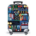 Чехол на чемодан S SUPRA подходит для чемоданов размера S / Защитный чехол для багажа / Товары для путешествий / В поездку - изображение