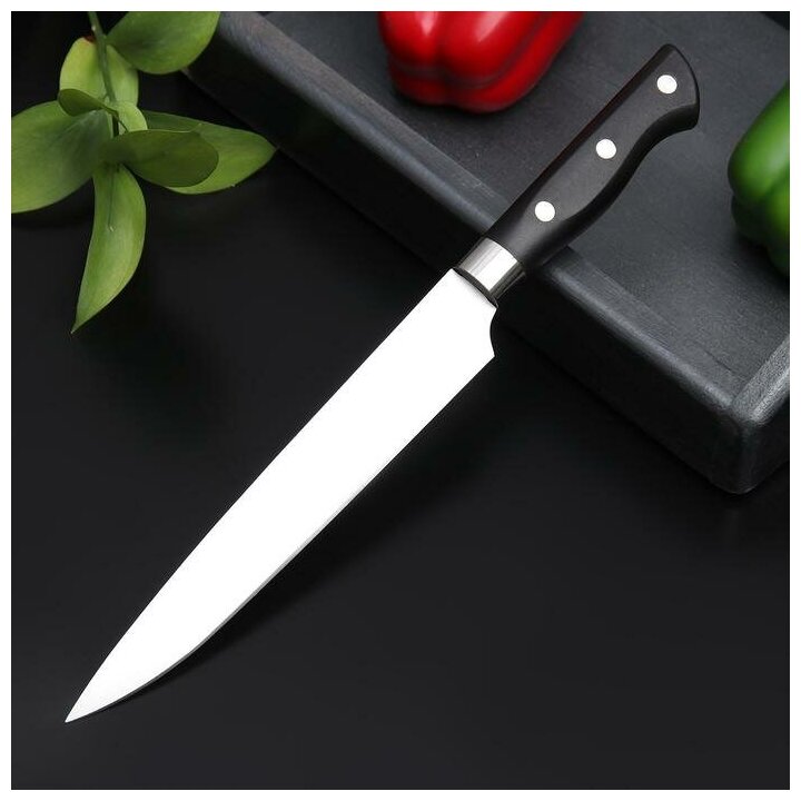 Нож кухонный «Кронос», лезвие 20 см (1 шт.)