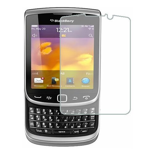 BlackBerry Torch 9810 защитный экран Гидрогель Прозрачный (Силикон) 1 штука blackberry curve 9370 защитный экран гидрогель прозрачный силикон 1 штука