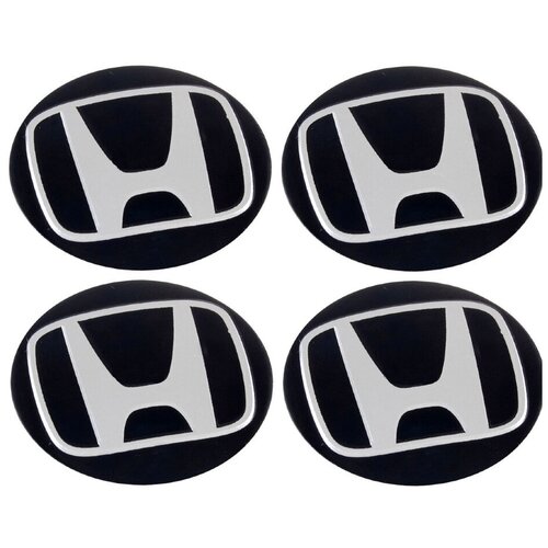 Наклейки на колесные диски Хонда / Наклейки на колесо / Наклейка на колпак / Honda D-65 mm