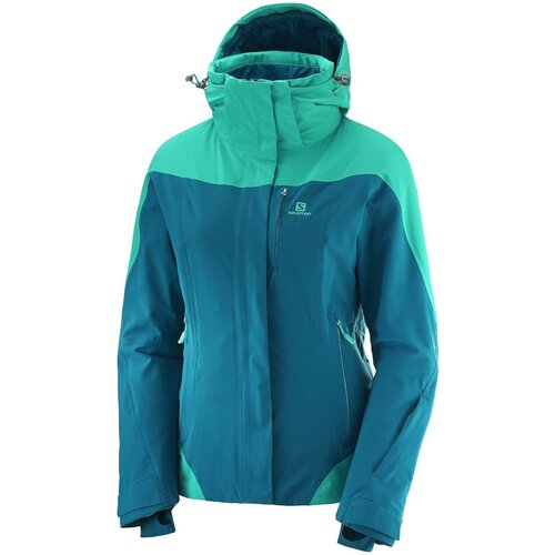 Куртка горнолыжная SALOMON 2018-19 ICEROCKET JKT W Deep Lagoon/Waterfall (US:XS)