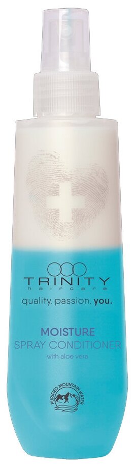 Trinity Care Essentials Moisture Spray Conditioner - Тринити Кэйр Эссеншлс Мойсче Спрей-кондиционер увлажняющий, 75 мл -